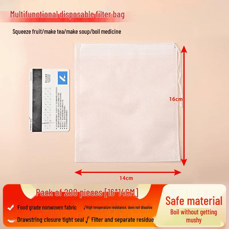Disposable Non-woven Tea & Herb Filter Bags