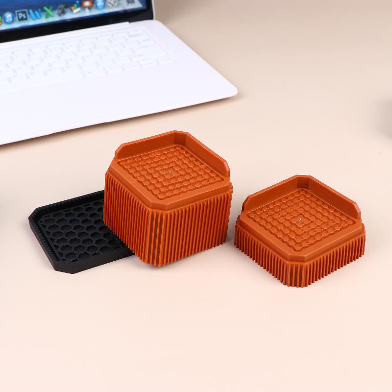 Professionelle Strapazierfähige Möbelfußpolster Rutschfest Verstellbare Bettlifter Quadratische Bettlifter Erhöhungen Schreibtisch Sofa Stuhlbeine