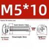 304 Stainless Steel Phillips Pan Head Combo Screw with Flat and Spring Washers