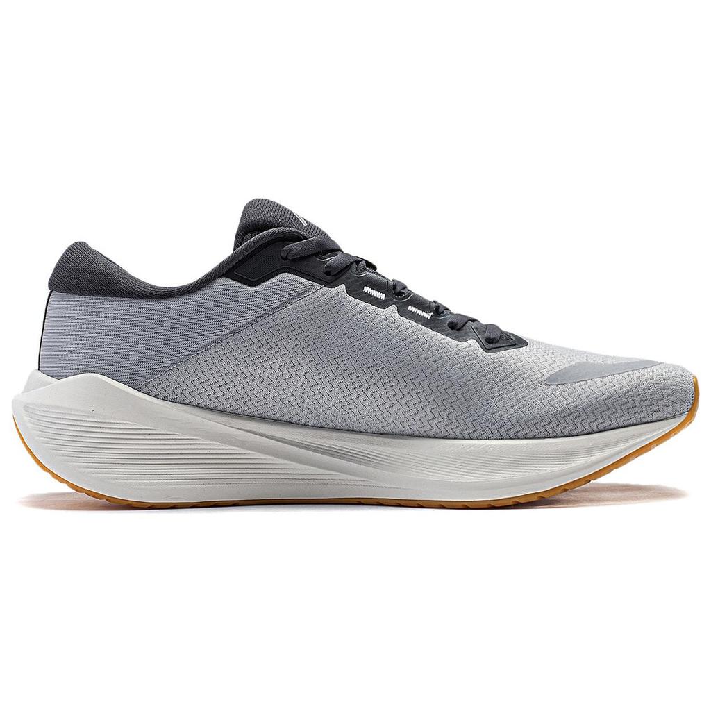 New LiNing Wave V2 Cushioning, Slip Resistant, And Abrasion Resistant Low Top Casual Running Shoes Men's Brick Gray ARST053-5