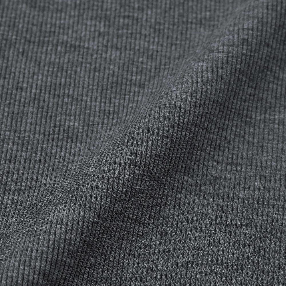 GU by Uniqlo Stretch Ribbed U Neck Tee  12 qUarter Sleeve   Warm 