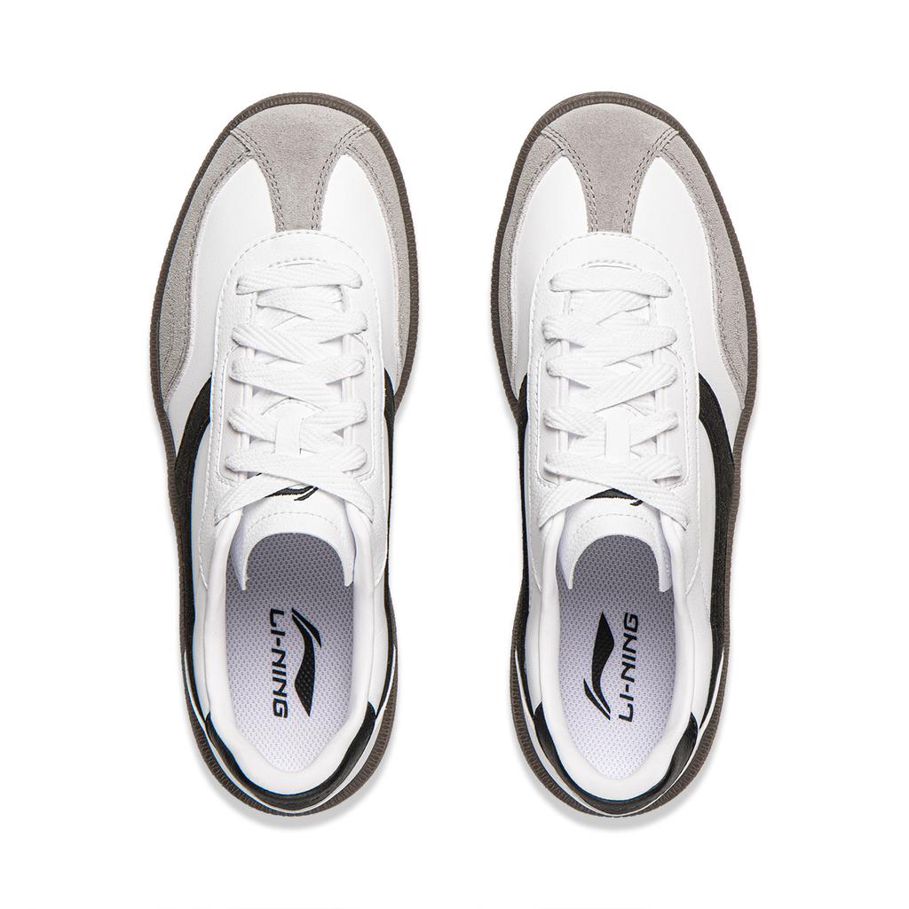 Li Ning YUNCHUAN 2 Slip Resistant Cushioning Abrasion Resistant Lightweight Low Top German Army Trainers Women's White AGCV338-11
