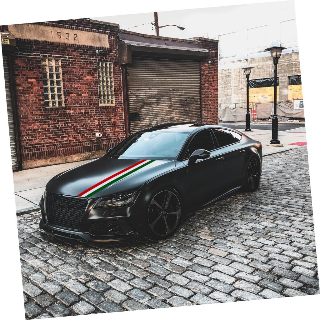 TOGEVAL Car Decoration Sticker Self Adhesive Body Stripe Car Decoration Car Line Italian Design