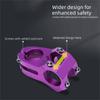 Aluminum Zinc Zinc Alloy Mountain Bike Stem 25.4/31.8mm Pipe Bike Riser Stem  Bicycle Riding