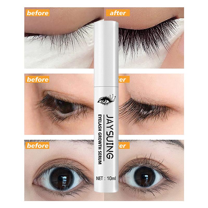 Mascara, Sérum pour Cils Noirs, Long, Dense, Doux, Naturel, Beau, Hydratant et Recourbant