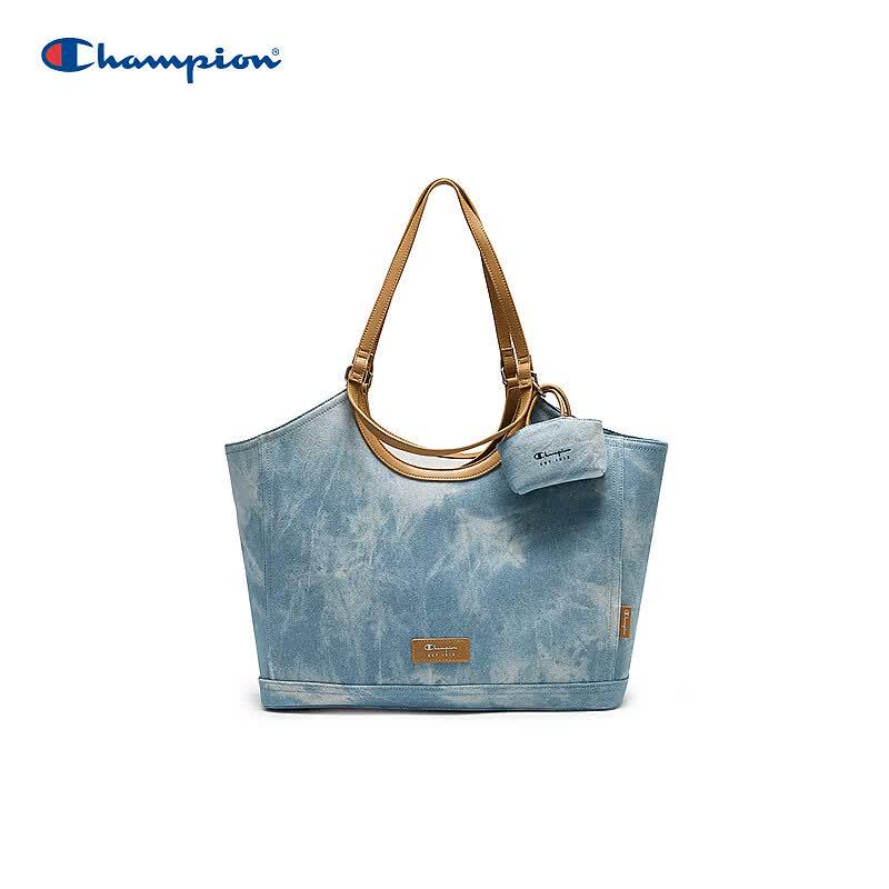 Champion Denim Crossbody Tote Bag One Size