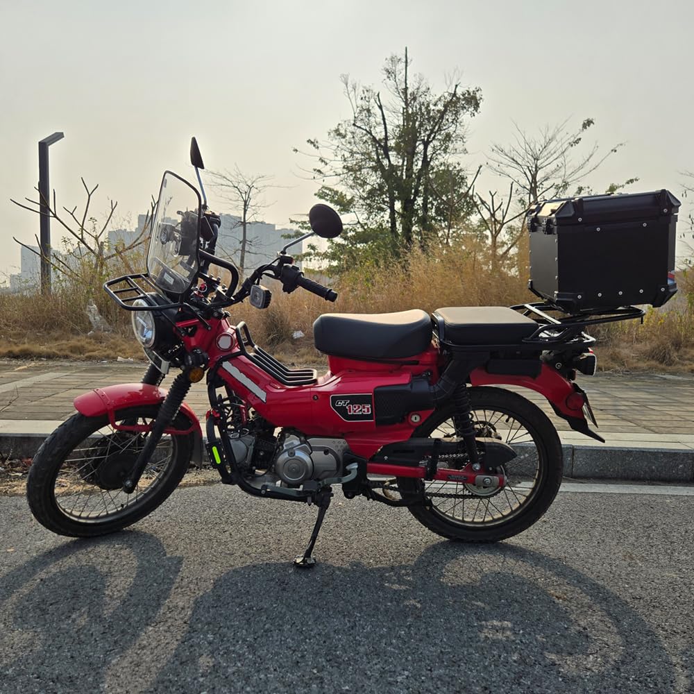 Black Steel Rear Carrier for Honda Hunter Cub CT125 JA55 JA65