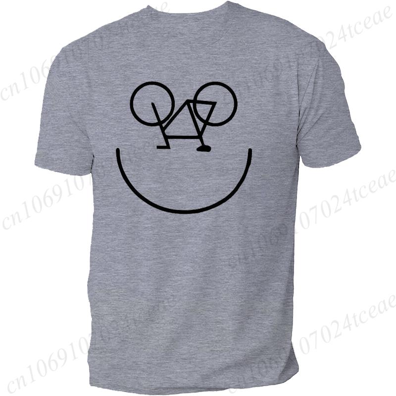 

Summer Men Women s T Shirt Tee Clothing Fashion Clothes Funny Cycling Biking Bicycle Cyclist Bike Themed Smile Gift T-Shirt Tops 5XL