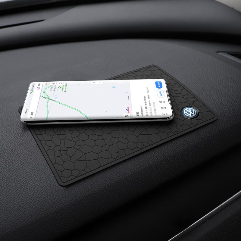 For VW Volkswagen Jetta MK5 Golf PVC Bil Sklisikkert Matte Dashbord Telefon Sklisikker Gelpute For Volkswagen CC R-Line Touran Golf Tig