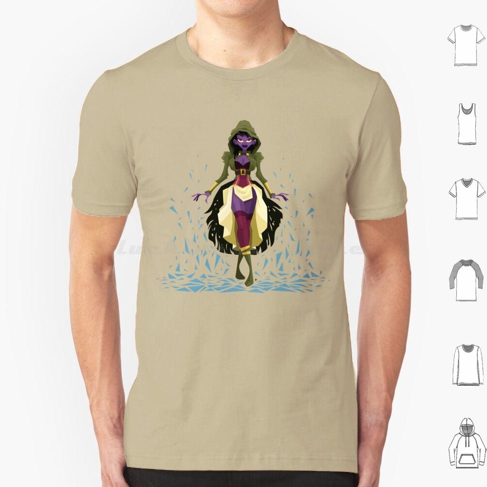 Cloak T Shirt Cotton Men Women DIY Print Cloak Hooded Pinup Up Fantasy