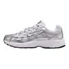 Nike P-6000 GS Białe Metaliczne Srebrne Dziecięce Sneakersy Niebieski Odcień Czarny HV5064-101