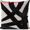 Linen Abstract Geometric Pillow Cover  Modern Home Decor For Living Room Office
