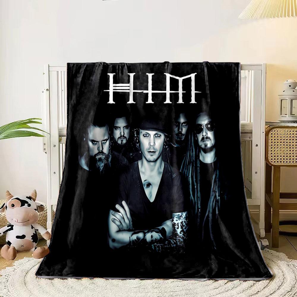Rock Band Poster Blanket for All Seasons Blanket Lunch Break Throw Gift