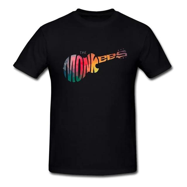 Camiseta Com Logotipo De Guitarra The Monkees S