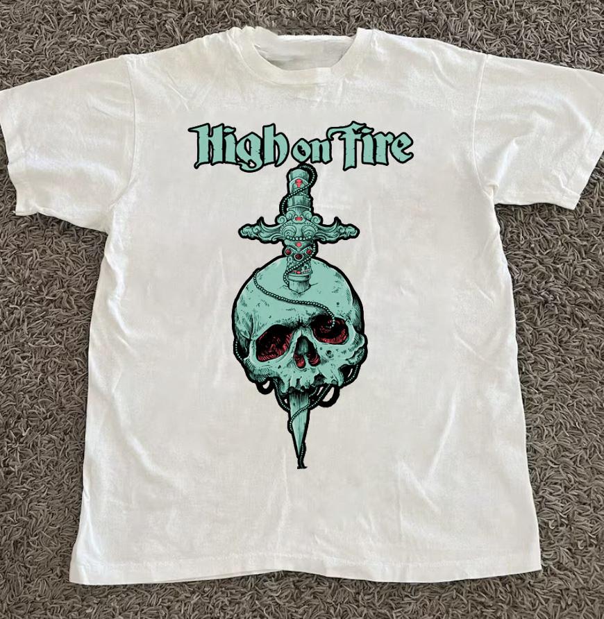 Collection HIGH ON FIRE Tour Band Gift For Fan S to 5XL T-shirt