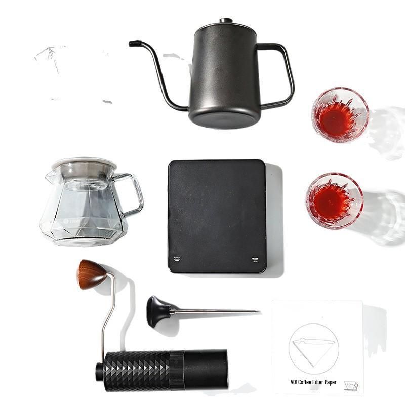 Premium Coffee Pour-Over Gift Set - Complete Utensil Collection