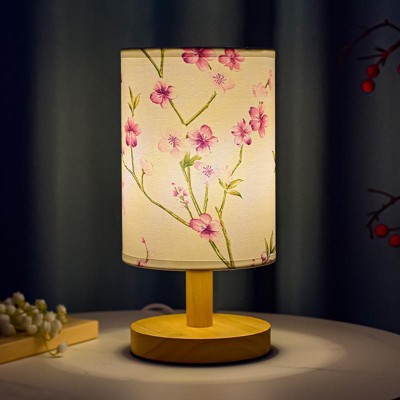 Chinese Artistic Retro LED Desk Lamp for Bedroom or Dormitory