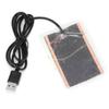 USB Heating Film Carbon Fiber Bending Resistant Heater Suitable for Reptiles Gloves
