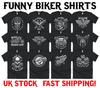 Funny Biker T-shirt Funny Motorbike Motorcycle Legend Christmas Gift Mens Dad