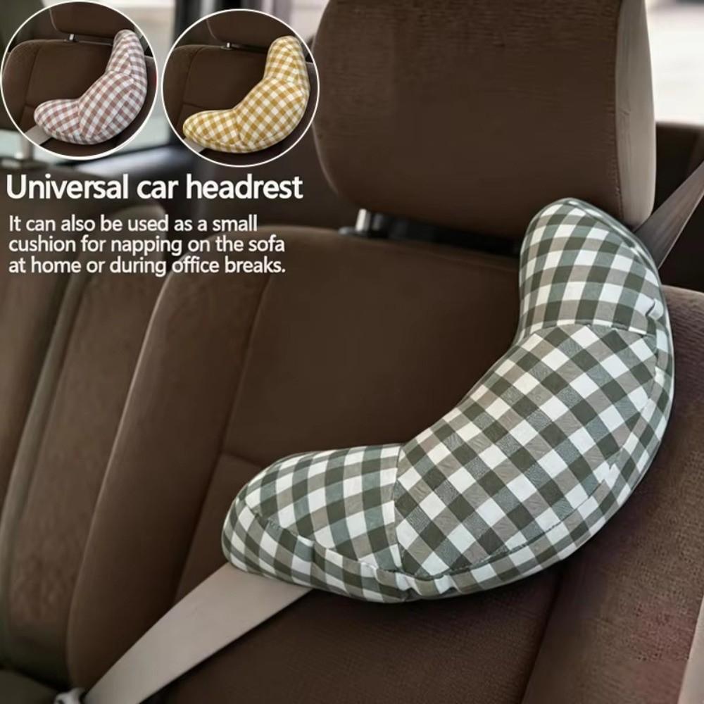 Adjustable Neck Support Pillow Stickable Travel Head Rest Kids Shoulder Pad  Car Travel