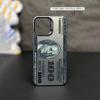 New $100 Banknote Pattern Phone Case Suitable for iPhone 17, 16, 15, 14, 13, 12, 11 Pro/Max/Plus Anti Drop and Shockproof