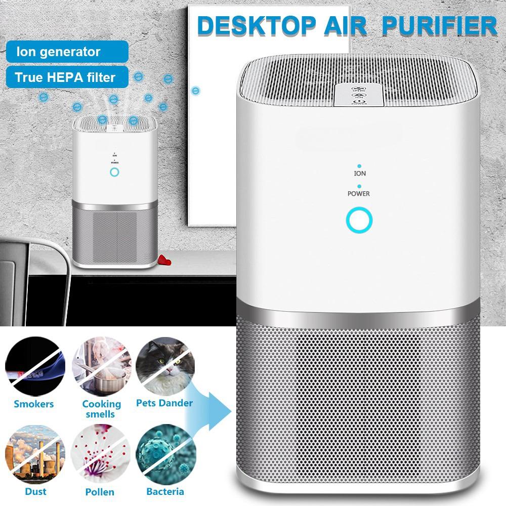 A-DST01 Air Purifier HEPA Active Carbon Filter No Ozone Odour PM Eliminator Air Purification