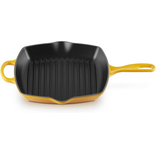 

Квадратная сковорода-гриль Le Creuset цвет нектар 26x26 см (20183266720422)