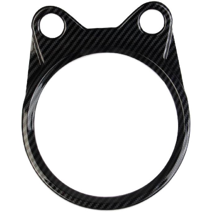 Carbon Fiber Style Manual Gear Shift Panel Cover Trim Accessories for Nissan 370Z