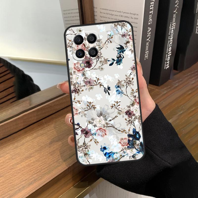 

Floral Chic Roses Tulips Garden Case For Samsung Galaxy M56 M16 M36 M33 M53 M13 M12 M32 M52 M20 M15 M55 M31 M14 M35 M34 M54 Samsung M53