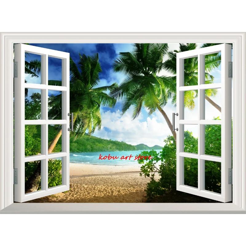

Мальдивы Пляж 3D Эффект Пейзаж Постер Принт Северное Сияние Лес Озеро Настенное Искусство Холст Живопись для Комнаты Домашний Декор 21cm×30cm NoFrame