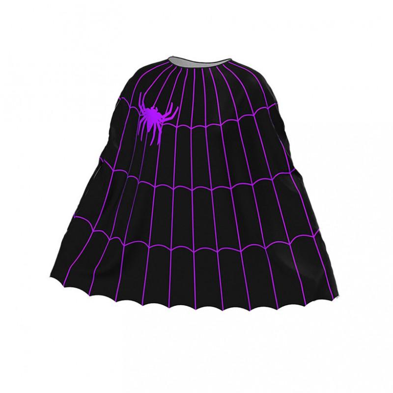 Halloween Costume Vampire Role Play Spider Cape Stage Performance Party