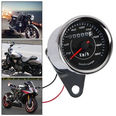 Moto Příslušenství Stroje Auto Měřidlo Univerzální Otáčkoměr Upravený Počítač Kilometrů Nástroj pro Úpravu Motocyklu s LED Světlem