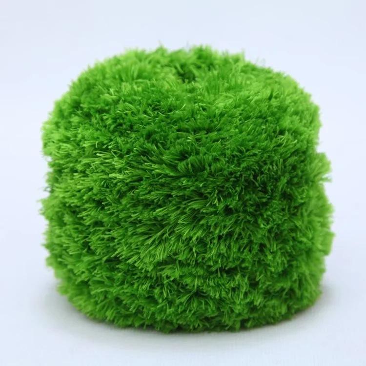 200g 3 Strands Crystal Fleece Coral Poke Embroidery Thread Towel DIY Knitting Material Bag Hand Sewn Mesh Bag Yarn Crocheting