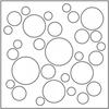 Schablone - ARTEMIO - Kreise - 15 x 15 cm - Kunststoff - 1 Stk