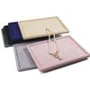 Stylový podnos na šperky s měkkým materiálem Minimalistický organizér do zásuvky na šperky Zaoblený prázdný držák na doplňky