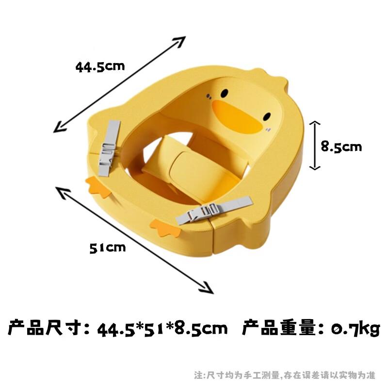 Baby Non-Inflatable Duck Anti-Roll Swim Ring
