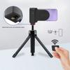 Smartphone Camera Grip Holder Magnetic Tripod Mount with Cold Shoe Adapter and Wireless Shutter Remote for Selfie