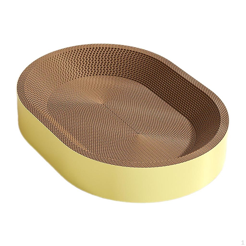 Cardboard Cat Scratcher Bed Scratch Pad Nest Sleeping Rest Lounge for Small Medium Large Cats