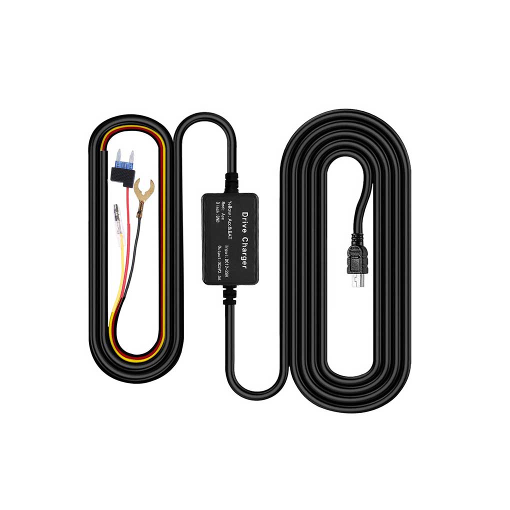 

Автомобильный видеорегистратор, кабель питания, понижающий шнур, автомобильный модифицированный