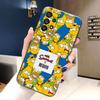 Cute Baby The S-Simpsons Phone Case For Samsung Galaxy A72 A71 A55 A54 A53 A52 A42 A35 A34 A33 A32 A23 A22 A21S A20S Case Funda