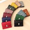 Japanese RFID Anti-Skimming Accordion Wallet: Large Capacity Genuine Leather Card Holder & Coin Purse