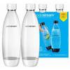 SodaStream Bottles - SodaStream - Fuse - 2x1L - Dishwasher Safe - Grey Decor