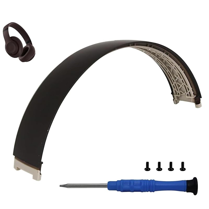 

Studio Pro replacement top headband parts wireless Bluetooth noise Canceling Compatible with headphones (deep brown)