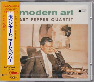 CD ART PEPPER - Modern Art  TOCJ5664 Blue Note 1991 Japan Jazz Used
