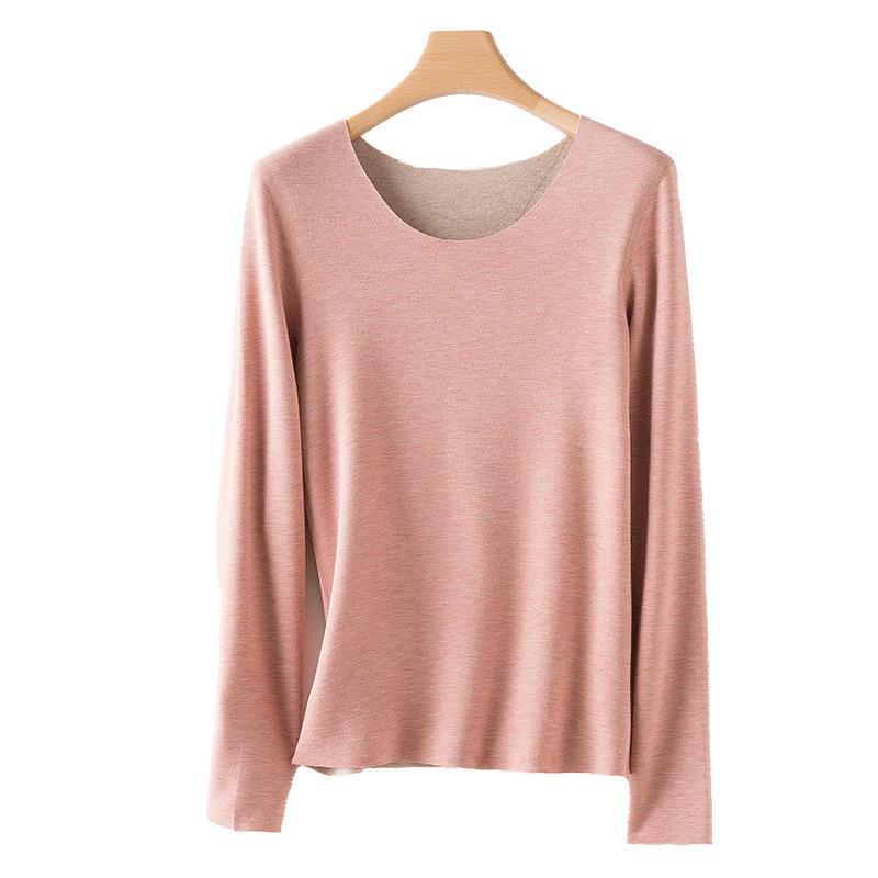 Women's High-Waist Cashmere Silk Velvet Self-Heating Fleece-Lined Pants