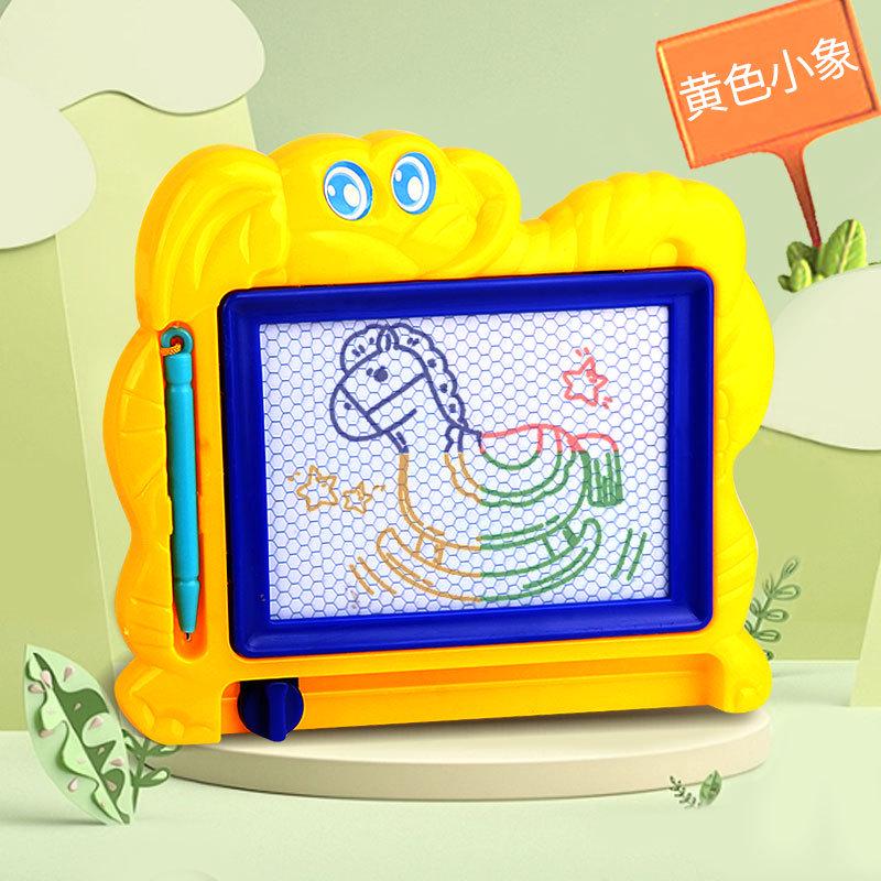 Cartoon Elephant Magnetic Drawing Board - Colorful Kids' Doodle Toy