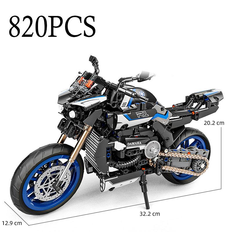 

МК 1:8 Технических Знаменитых Мотоциклетных Строительных Блоков Набор для Сборки Мотоцикла Взрослые Кирпичики Игрушка Подарок на Фестиваль Коллекция Транспортных Средств