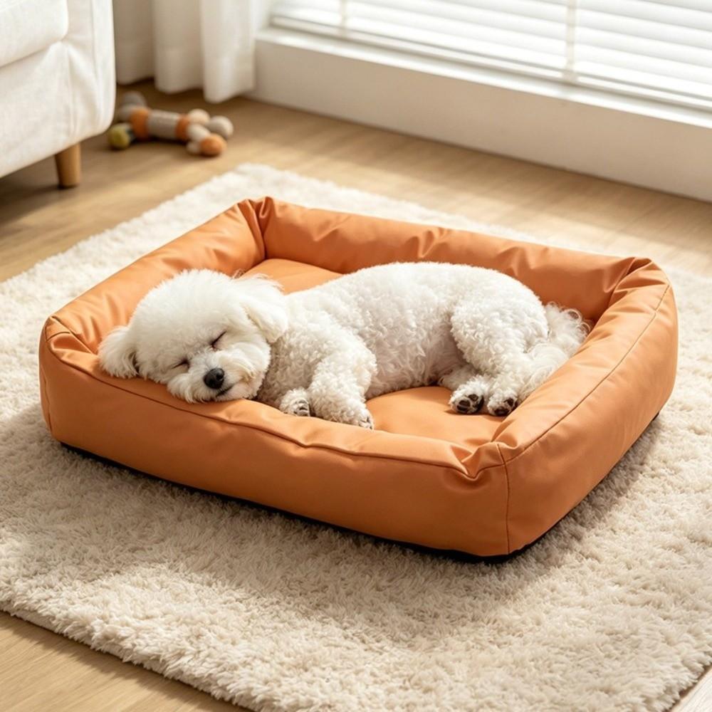 Zipper Style Dog Sleeping Mat Removable Pet Kennel Moisture Proof Cat Sofa Bed Indoor Use