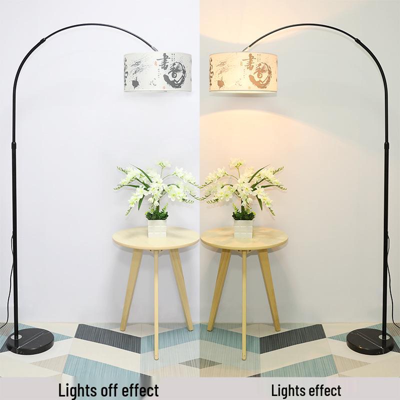 

Скандинавский светодиодный торшер с пультом дистанционного управления для спальни, гостиной или кабинета 5W LED Warm Light