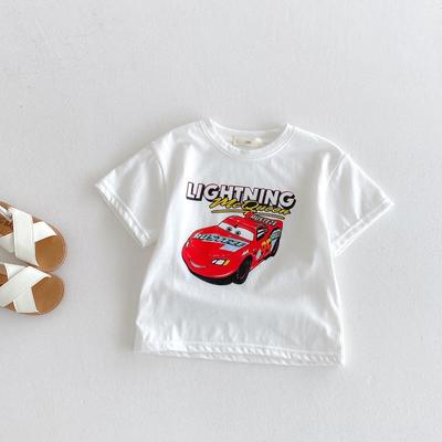 2025 New Children's Summer Top Cartoon T-shirt Short Sleeve Shirt For Boys And Girls Fashion T-shirt Short Sleeve